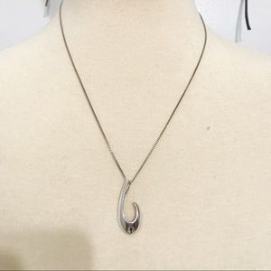 • Vintage • Sterling Hook Necklace
